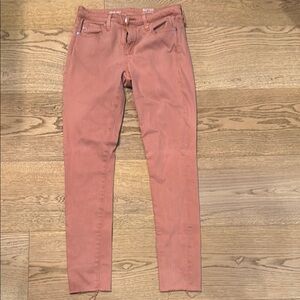 Ag Adriano Goldschmied Pink Skinny Jeans Fashion-Forward